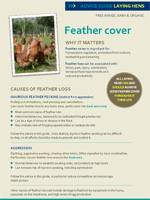AssureWel - improving feather cover